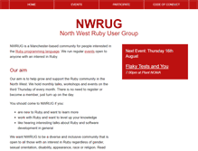 Tablet Screenshot of nwrug.org